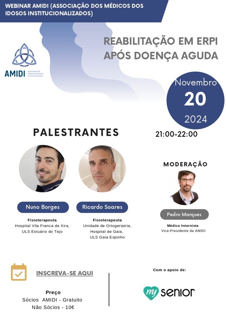 Webinar AMIDI | Reabilitação em ERPI após Doença Aguda |